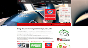 Garage Beauport Inc :  Garage de mécanique, pneus, auto