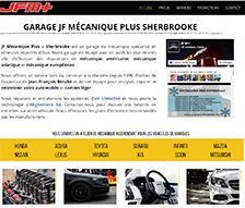 site web complet pour garage et centre automobile