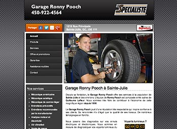 Garage Ronny Pooch Ste-Julie